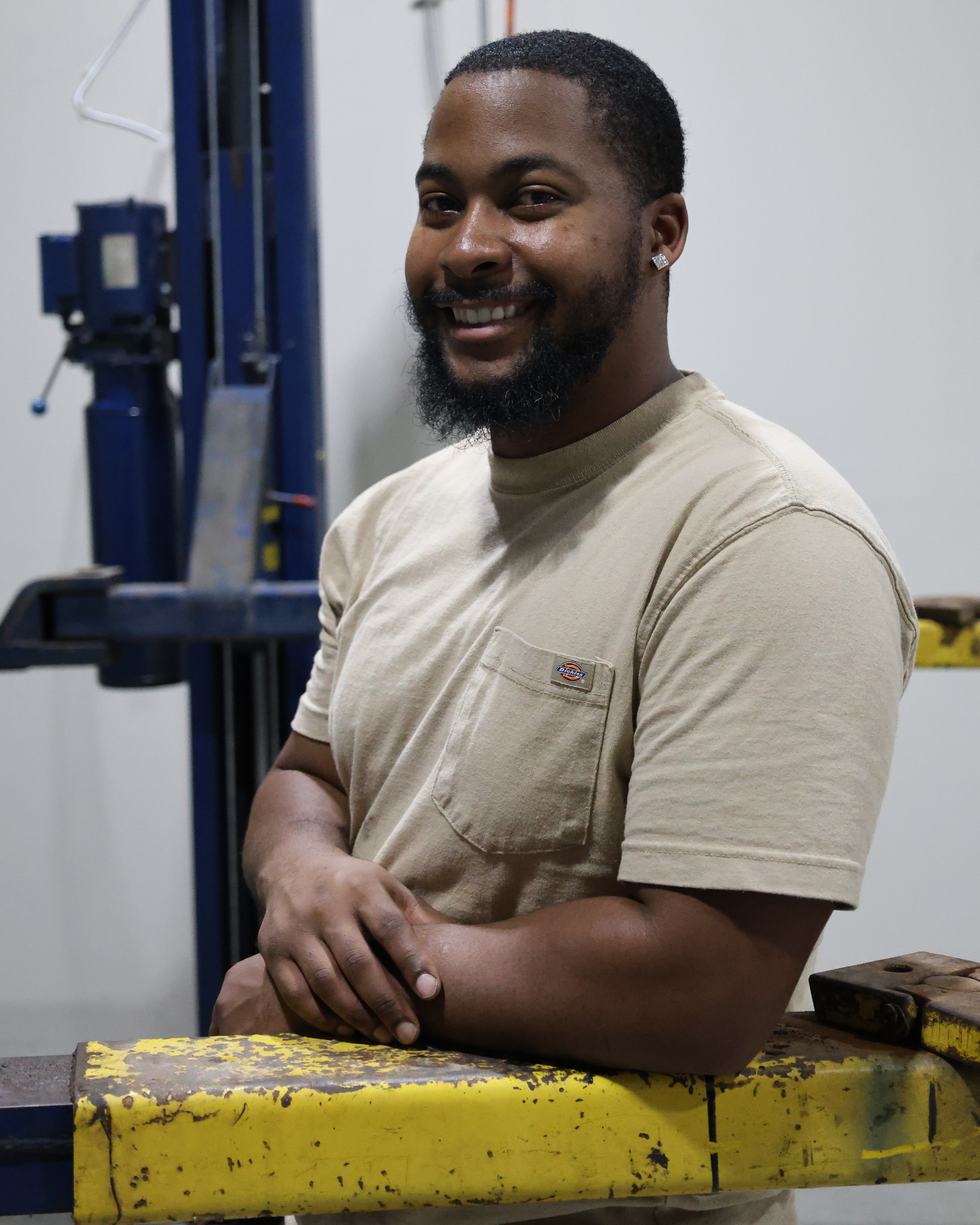 Lead Technician Quentin Steverson